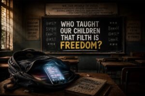 WHO TAUGHT OUR CHILDREN THAT FILTH IS FREEDOM?