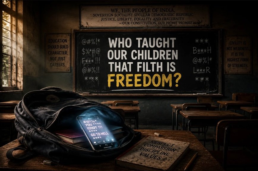 You are currently viewing WHO TAUGHT OUR CHILDREN THAT FILTH IS FREEDOM?